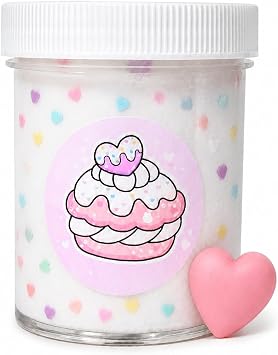Hoshimi Slimes Kawaii Cream Butter Slime Ages 8+ 4oz Handmade Sugar Cookie Scented Soft Stretchy ASMR Gift
