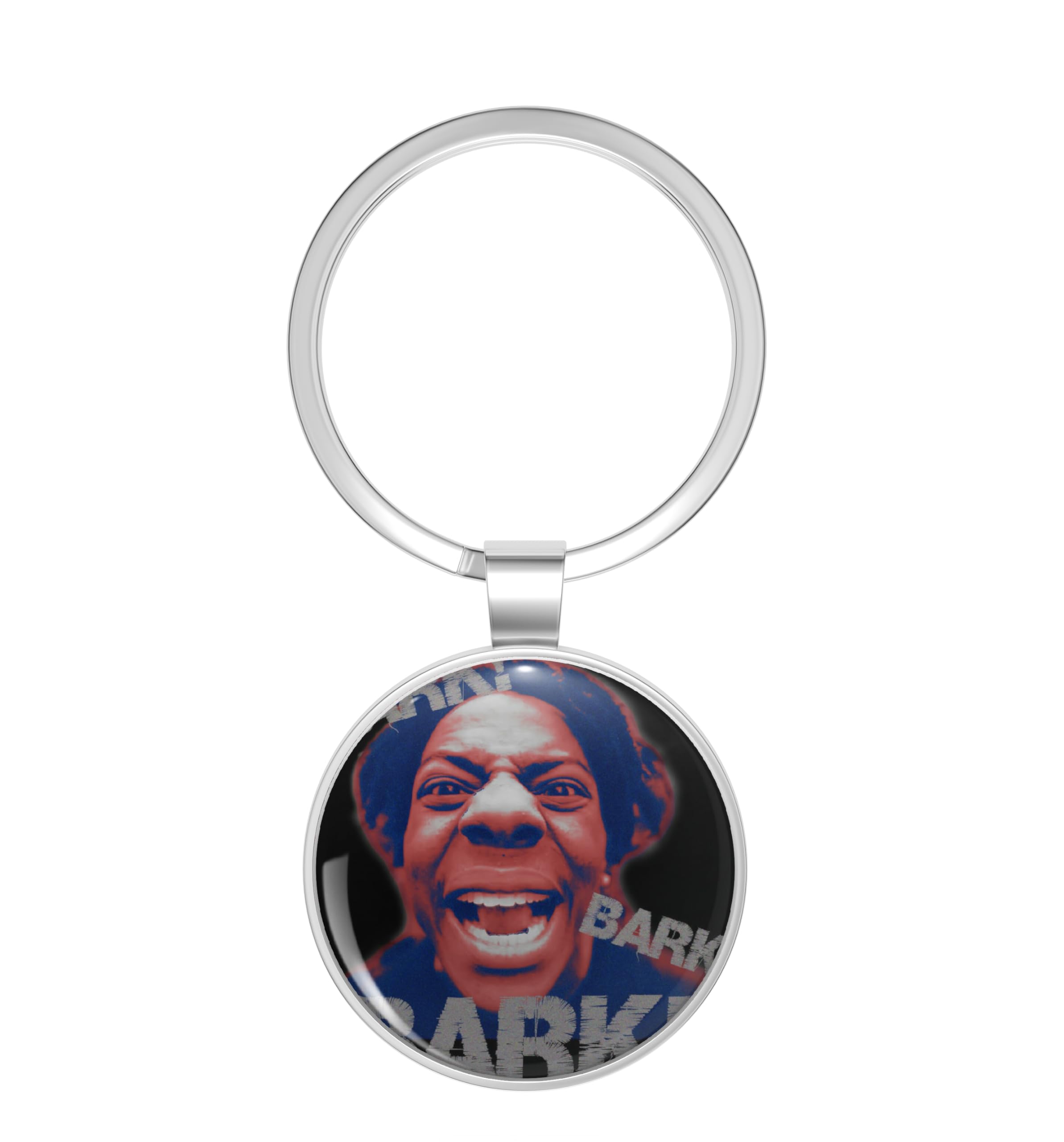 ishowspeed bark Key Chain Stainless Steel Keychain with Ring