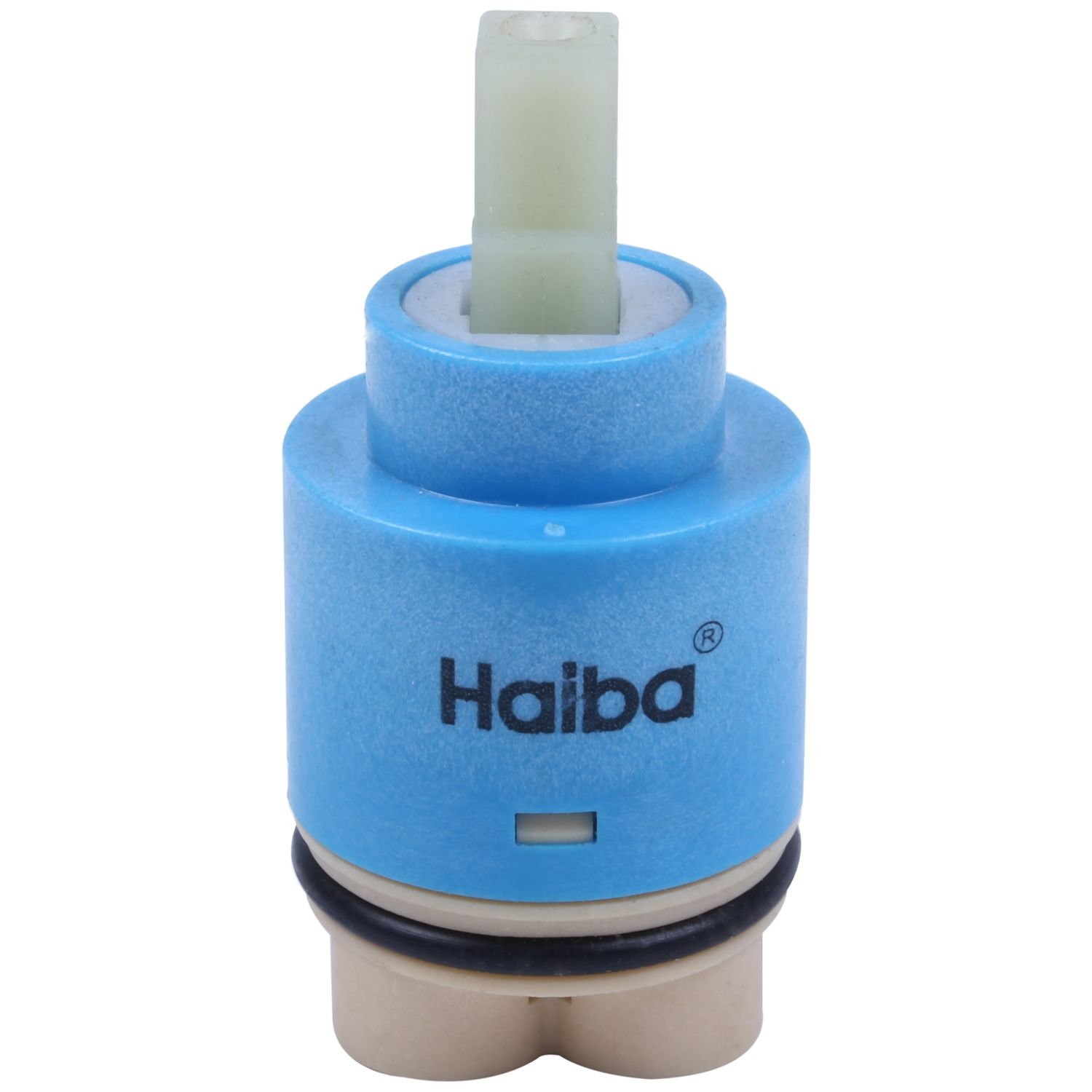 Feriany Blue Ivory Plastic 35 mm Diameter Tap Cartridge Valve