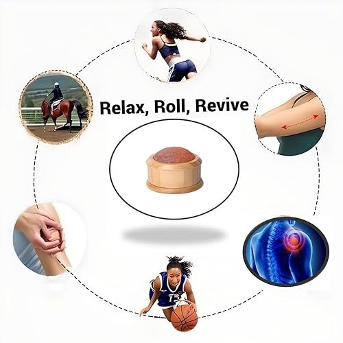 Miniatura 4 de Rollerball de masaje de sal del Himalaya  Sal rosa del Himalaya  Masaje de sal del Himalaya para cuello, espalda, brazo y cuerpo completo