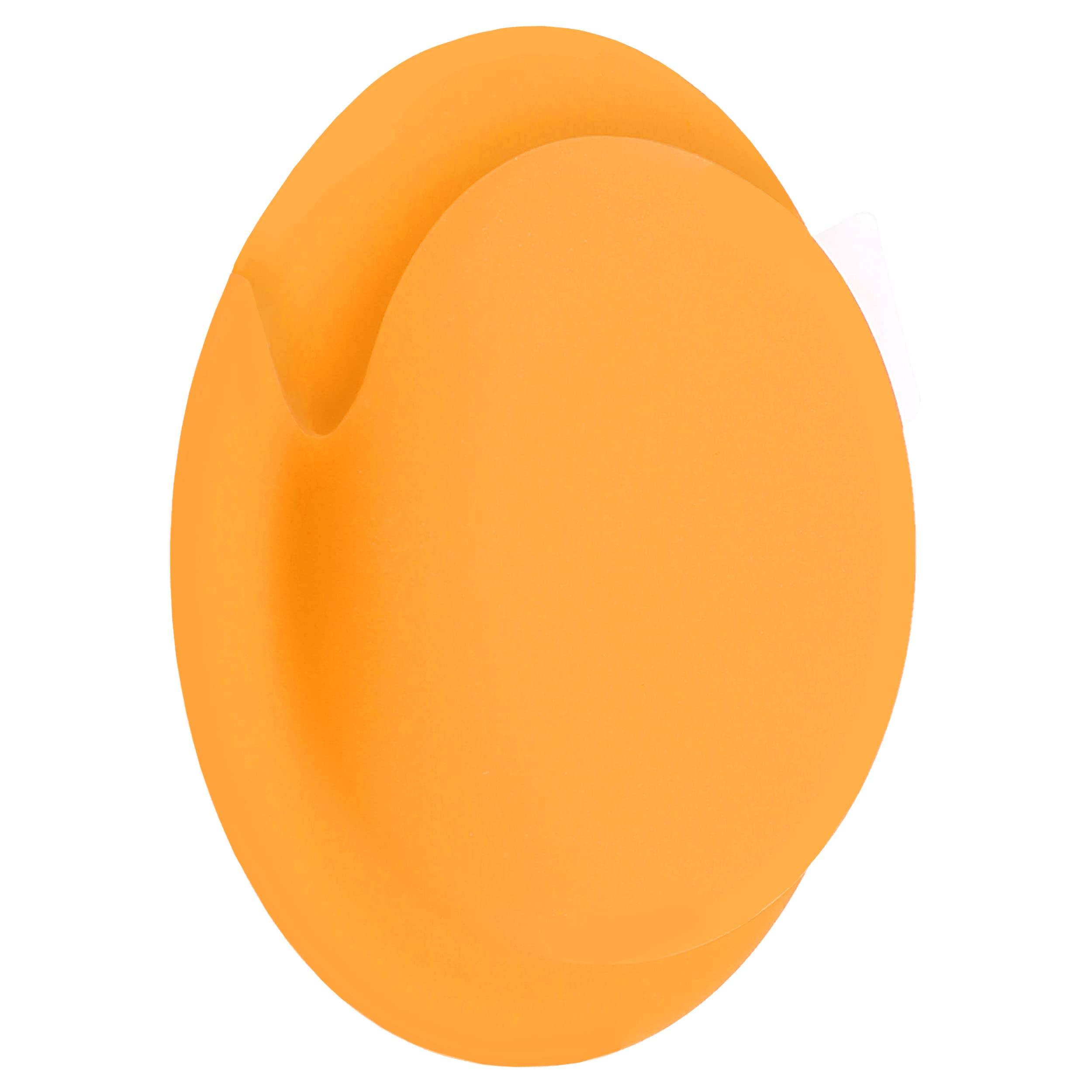 mumbi Silicone Case Compatible with AirTag Protective Case Self-Adhesive Yellow