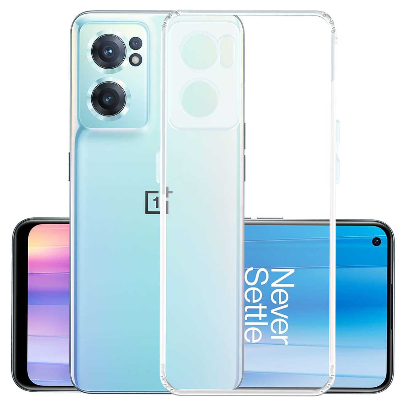 YOFO Back Cover for OnePlus Nord CE 2 (5G) (Flexible|Silicone|Transparent|Dust Plug|Camera Protection) (B09ZY9HQQZ) Amazon Price History, Amazon Price Tracker