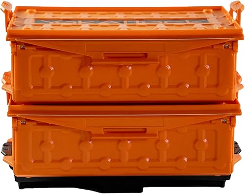 Miniatura 44 de YakAttack TracPak - Kit combinado negro - 2 cajas de almacenamiento apilables para kayak con base de montaje en pista de liberación rápida Sistema