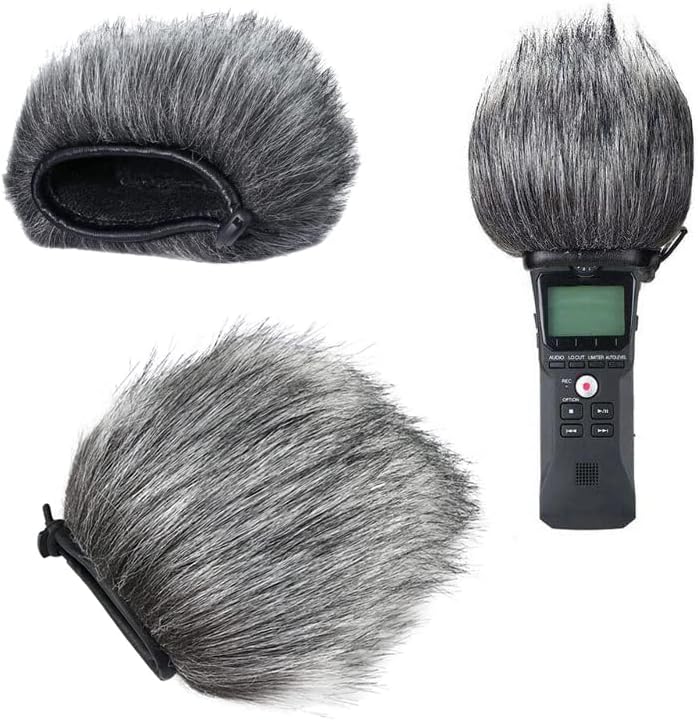 Imported Microphone Windscreen,Windshield Fur Cover Compatible For Zoom H1, H1N PACK OF 1