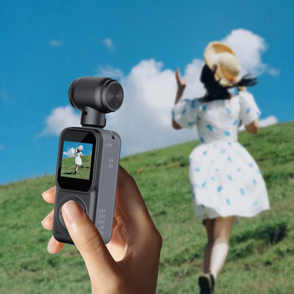 4K Body Camera con visione notturna grandangolo 130° (nero)