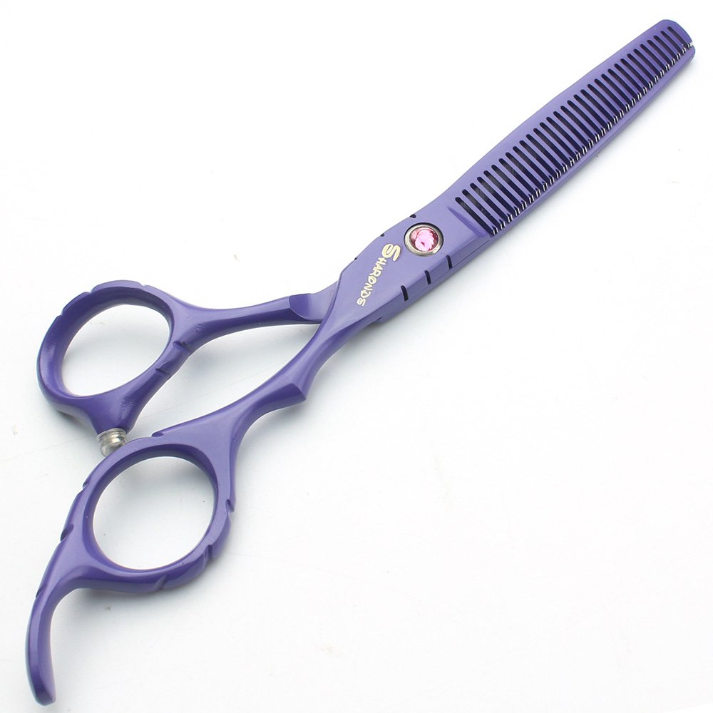 Tijeras japonesas de peluquería de 15,24 cm, de alta dureza, dura 440 c, apto para peluquería profesional, corte de pelo escaso, juego de tijeras