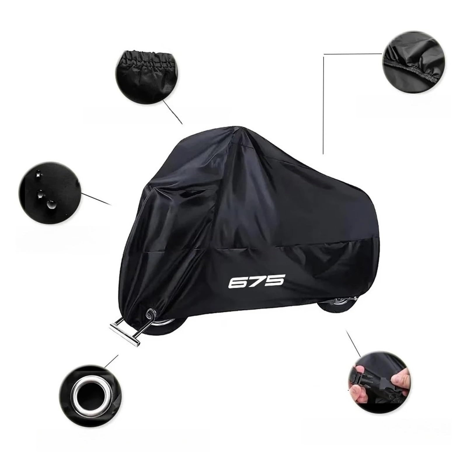 Motorradabdeckungen Für Cf 675SR 675NK 675SR-R 675 NK SR SRR Motorrad Abdeckung Zubehör Moto Motorrad Abdeckungen Für Außerhalb Lagerung Faltbar