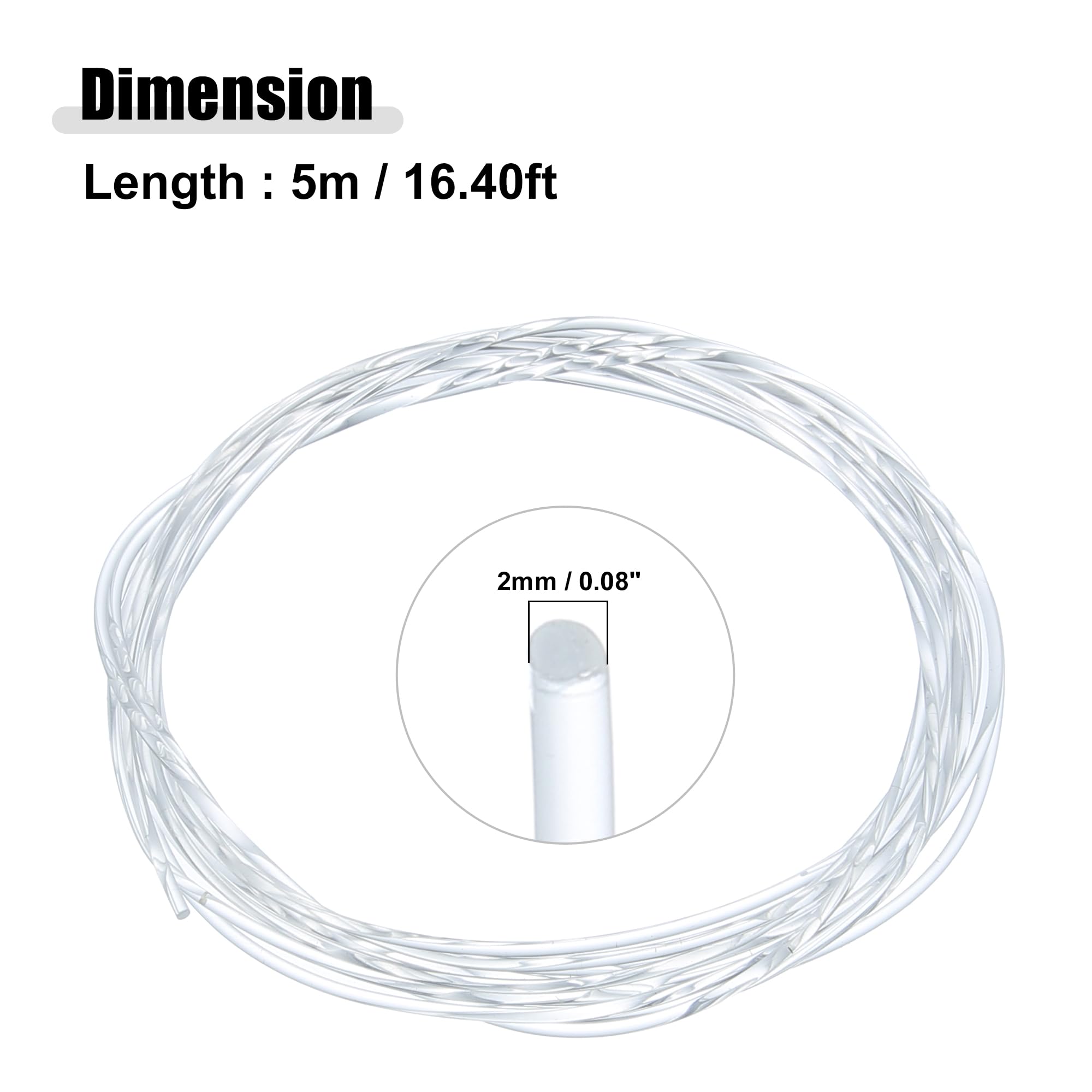 Cavo In Fibra Ottica Con Nucleo Solido Trasparente Con Bagliore - Foto 10