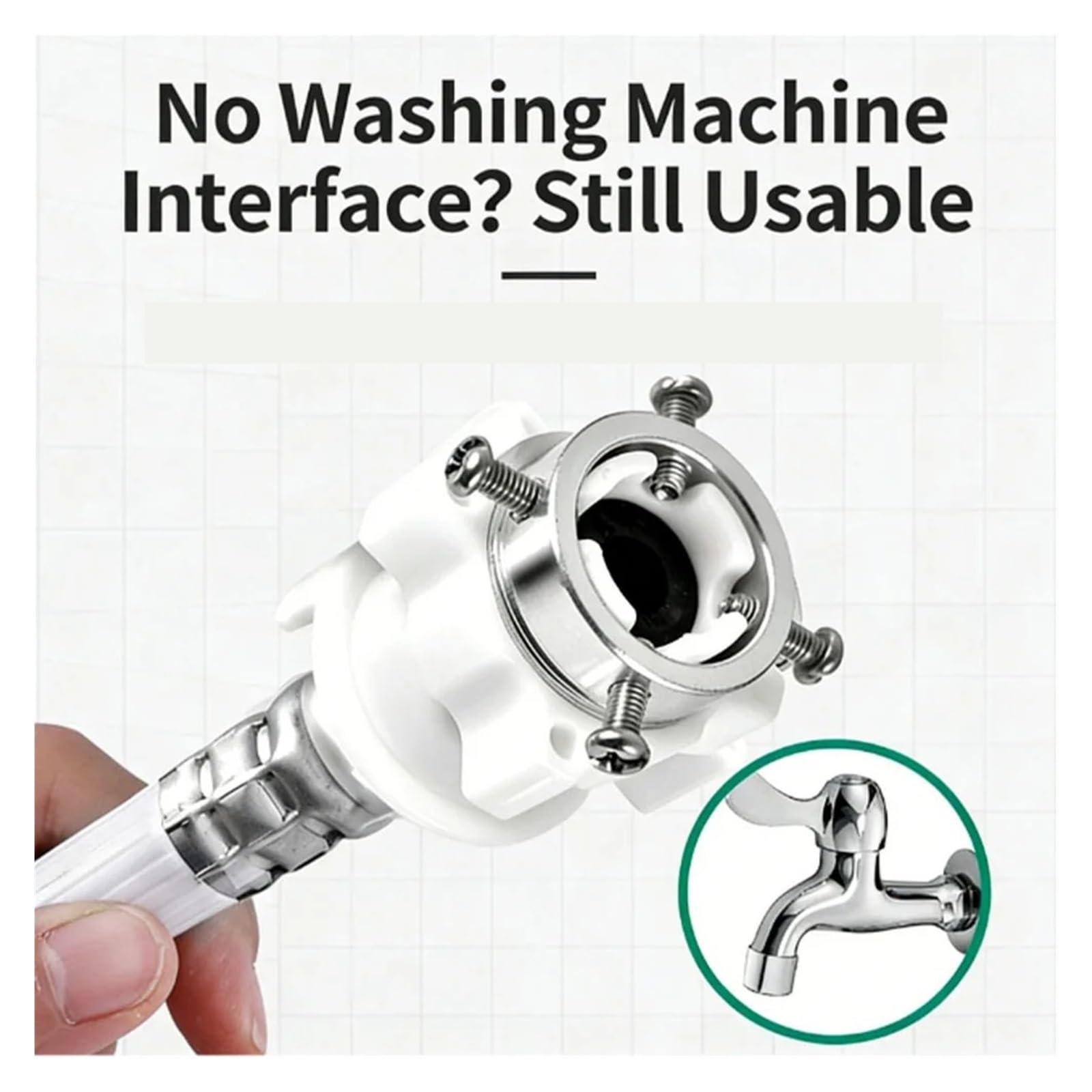 Longitud: 150/200 Cm, Manguera De Entrada De Lavadora A Prueba De Explosiones, Conector G1/2-G3/4 De Pulgada, Tubo De Entrada De Agua Universal For Baño(2m)