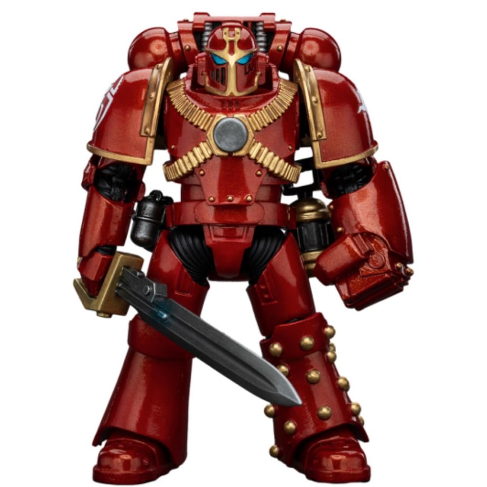 JOYTOY Warhammer Horus Heresy Thousand Sons Legion MKIV Tactical Squad Sergeant with Power Fist 12cm Collectible Action Figure Model Gifts — image 1