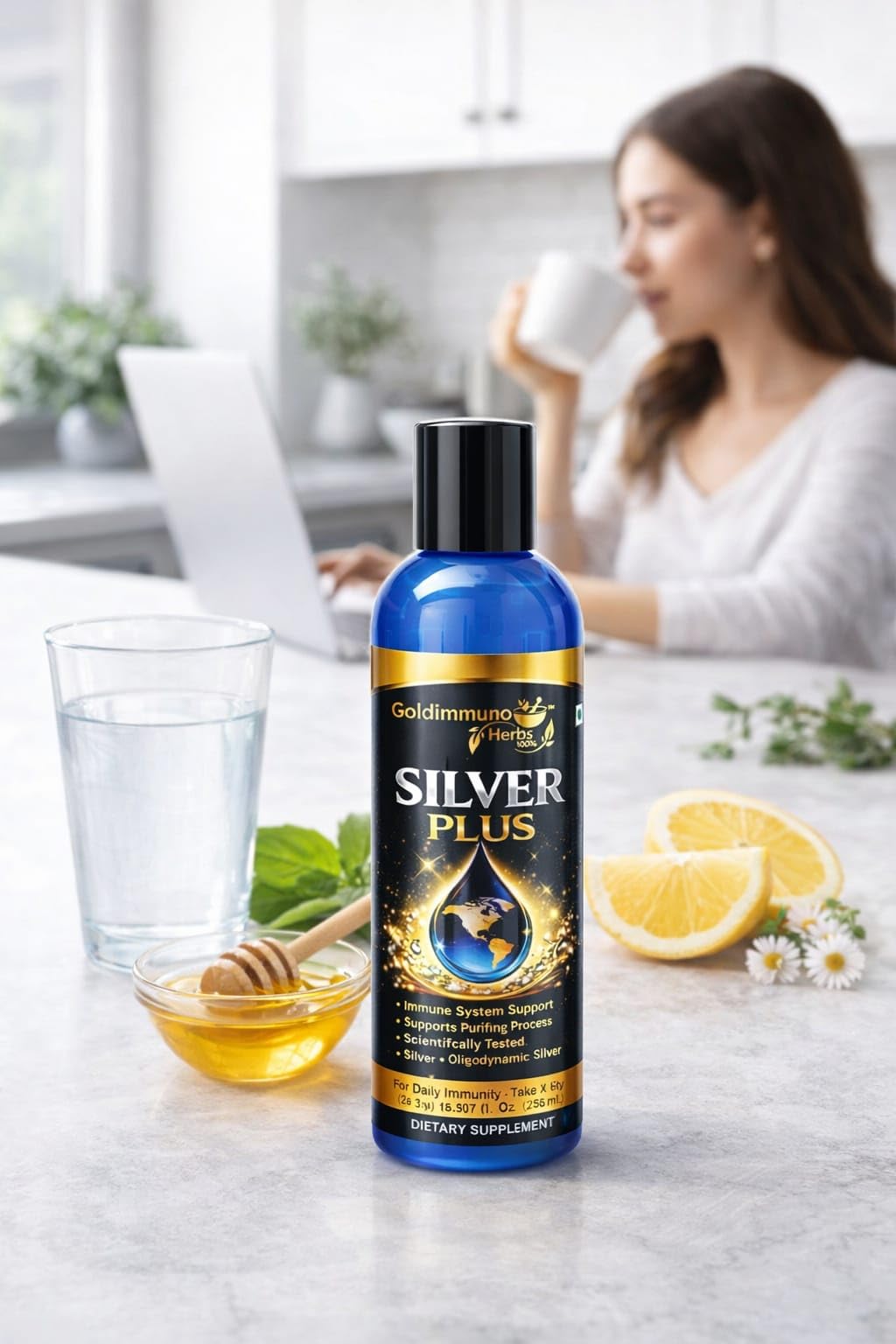 Goldimmuno Nano Silver Liquid 30 PPM (250ml) | Lab Tested Colloidal Silver | Purity Focused Wellness Support | Ultrafine Particles | Daily Use Liquid Supplement — Amazon image 5