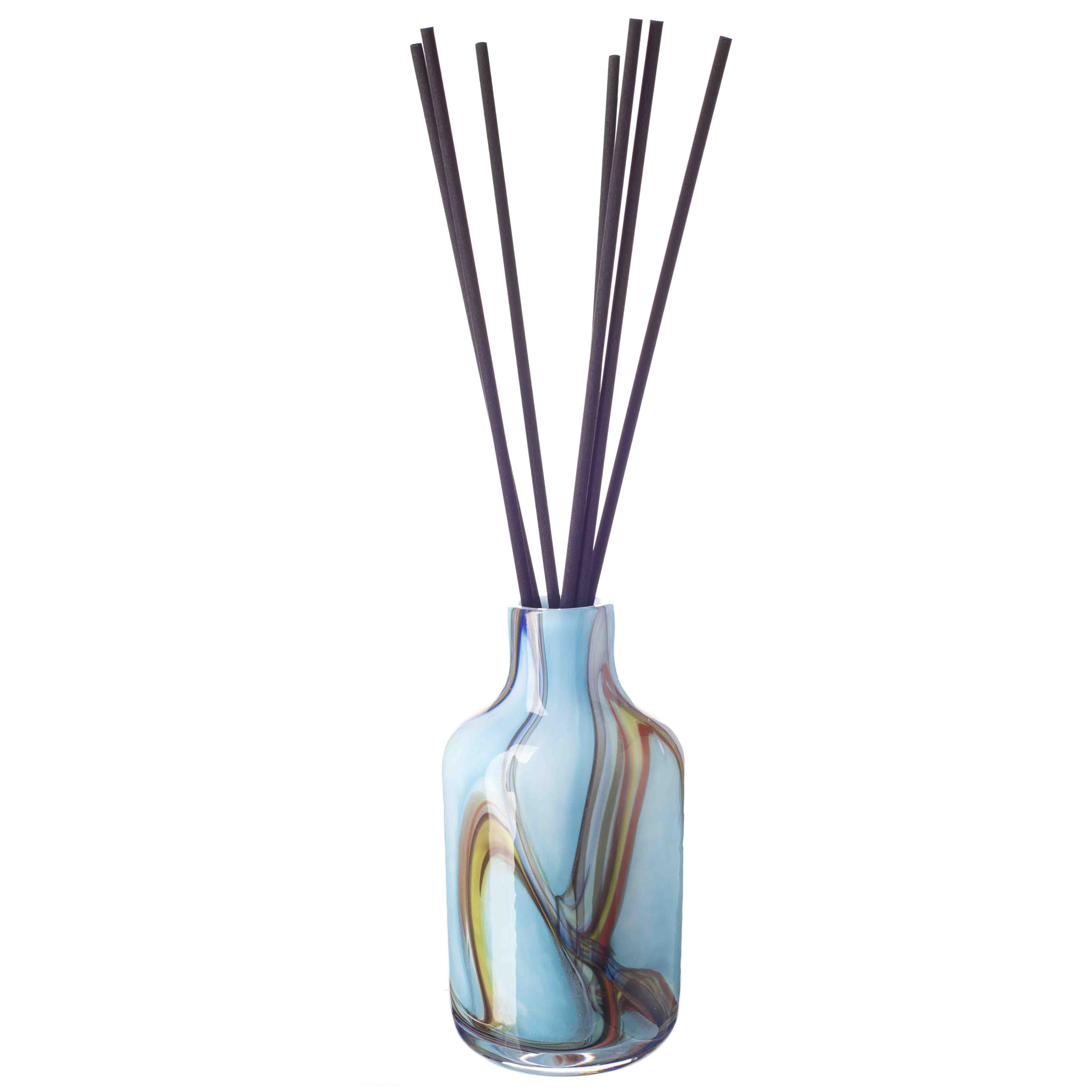 Amelia Art Glass Reed Diffuser Apothecary in Oceanic