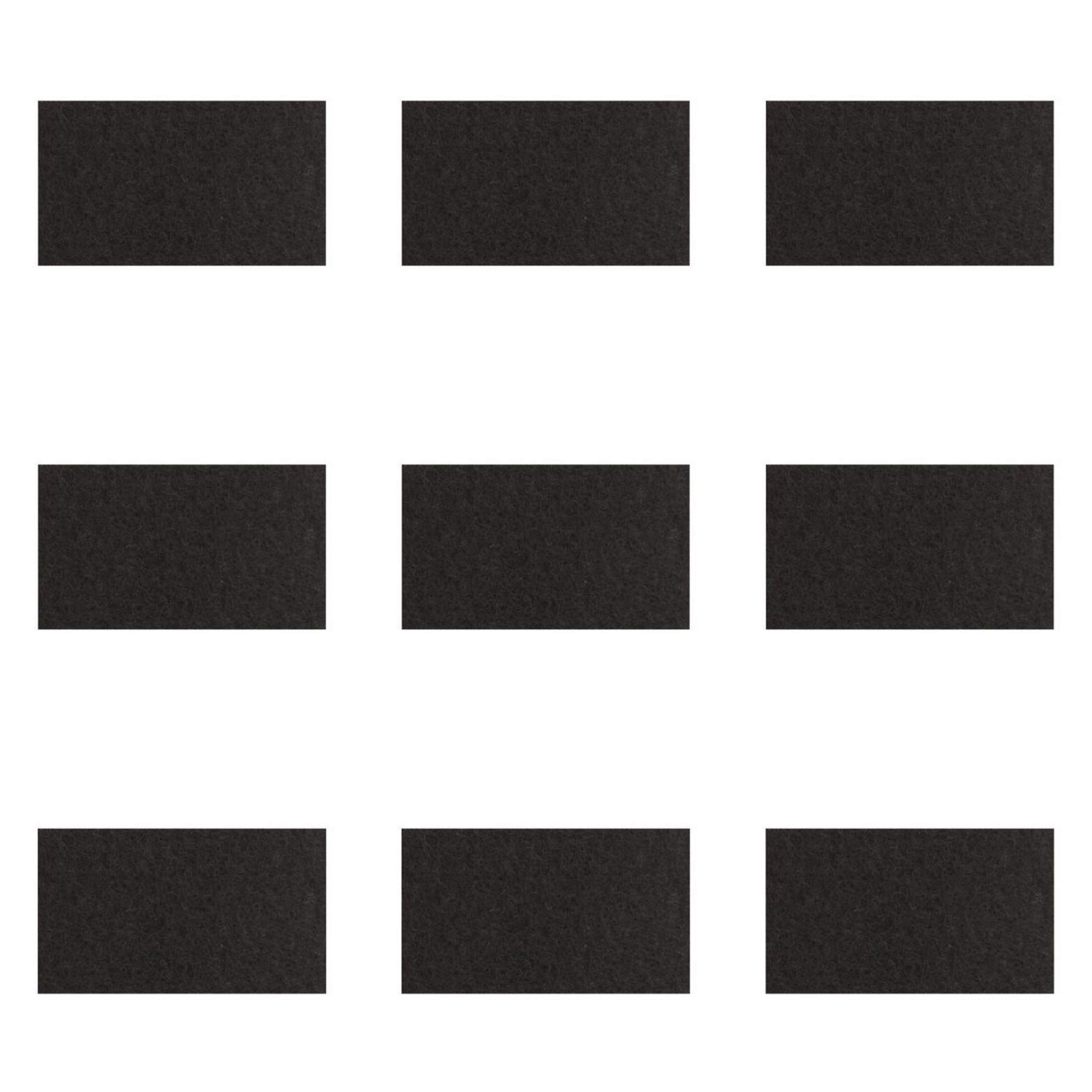 Stick on Self Adhesive Needle Felt Pads Rectangle Furniture Accessory Ornament Floor Worktop Protectors Made in Germany