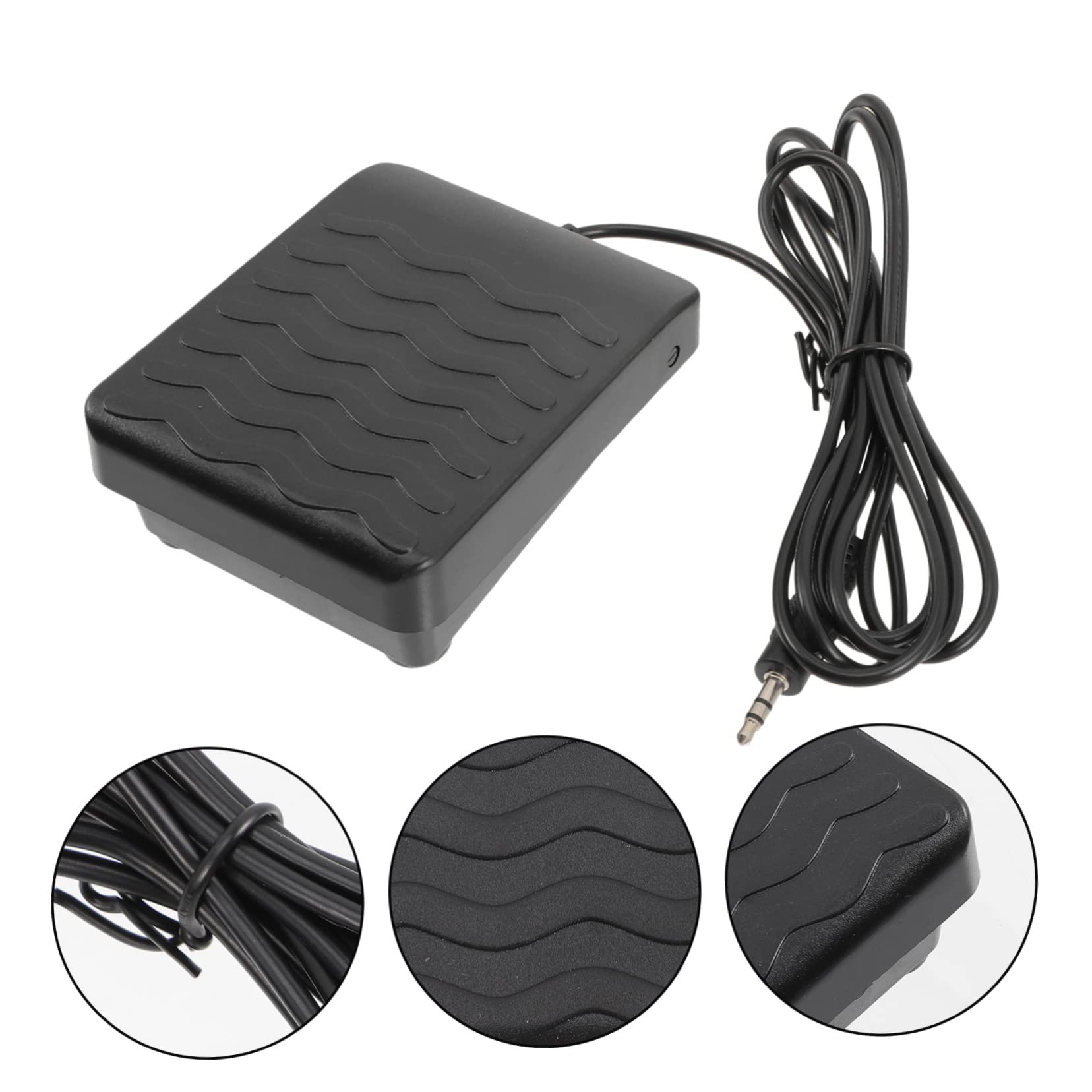 ibasenice 4piezas Pedal Sostenido Profesional Para Piano Electrónico Antideslizante y Compacto Compatible Teclados Digitales Para Músicos y Estudiantes