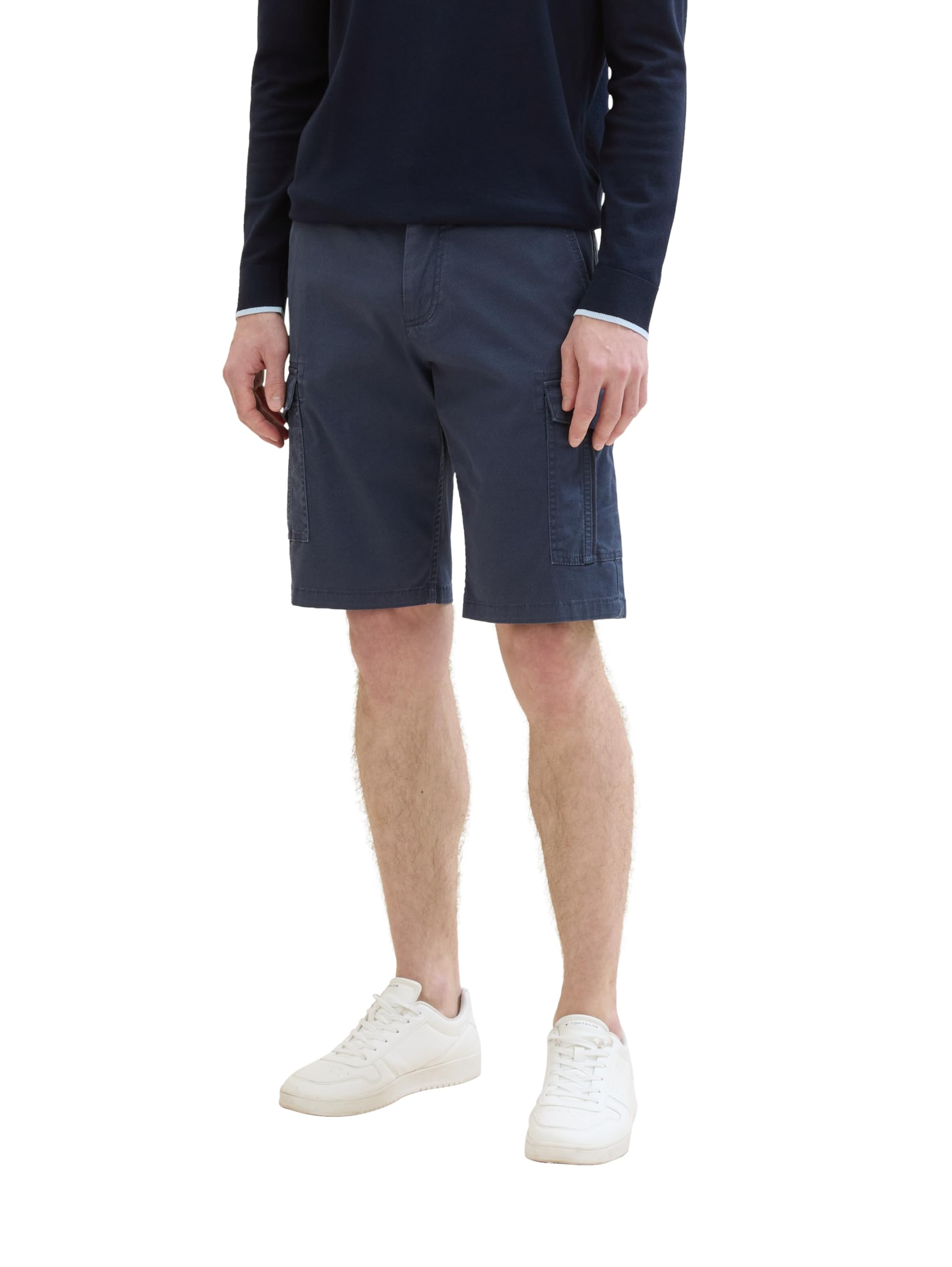 Tom Tailor Herren Relaxed Fit Cargo Shorts 1040226