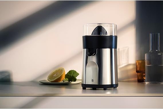 WMF Stelio Citrus Press, for Fruit, 2 Pressing Inserts, Dishwasher-safe, 0416030012