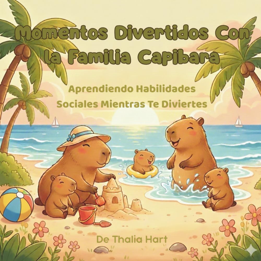 Momentos Divertidos Con la Familia Capibara: Aprendiendo Habilidades Sociales Mientras Te Diviertes
