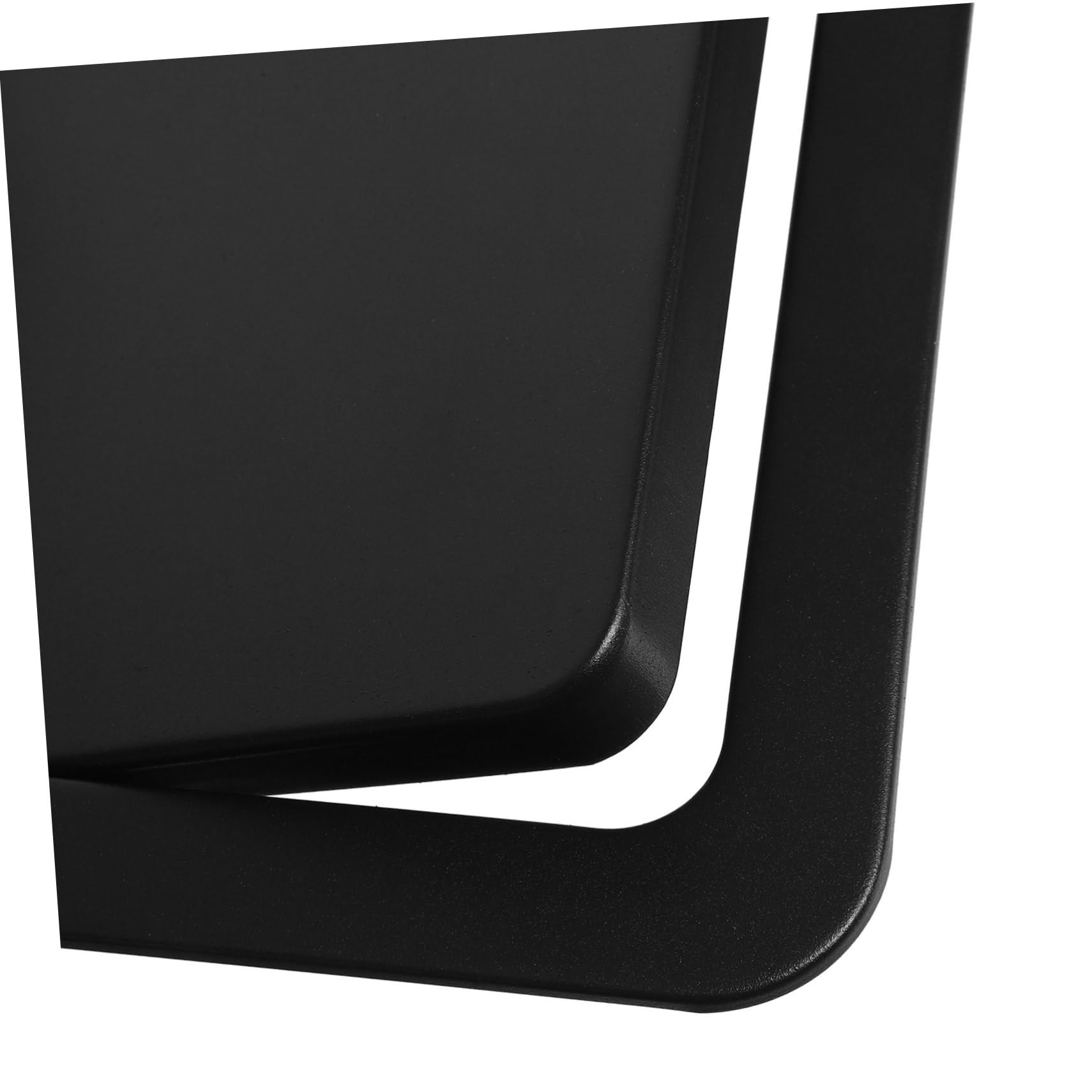 Tapa de Bote de Basura Empotrada Redonda de Acero Inoxidable Negro | Apertura Máxima de 22cm, Diseño Abatible Giratorio, Uso para Encimera y Espacios del Hogar