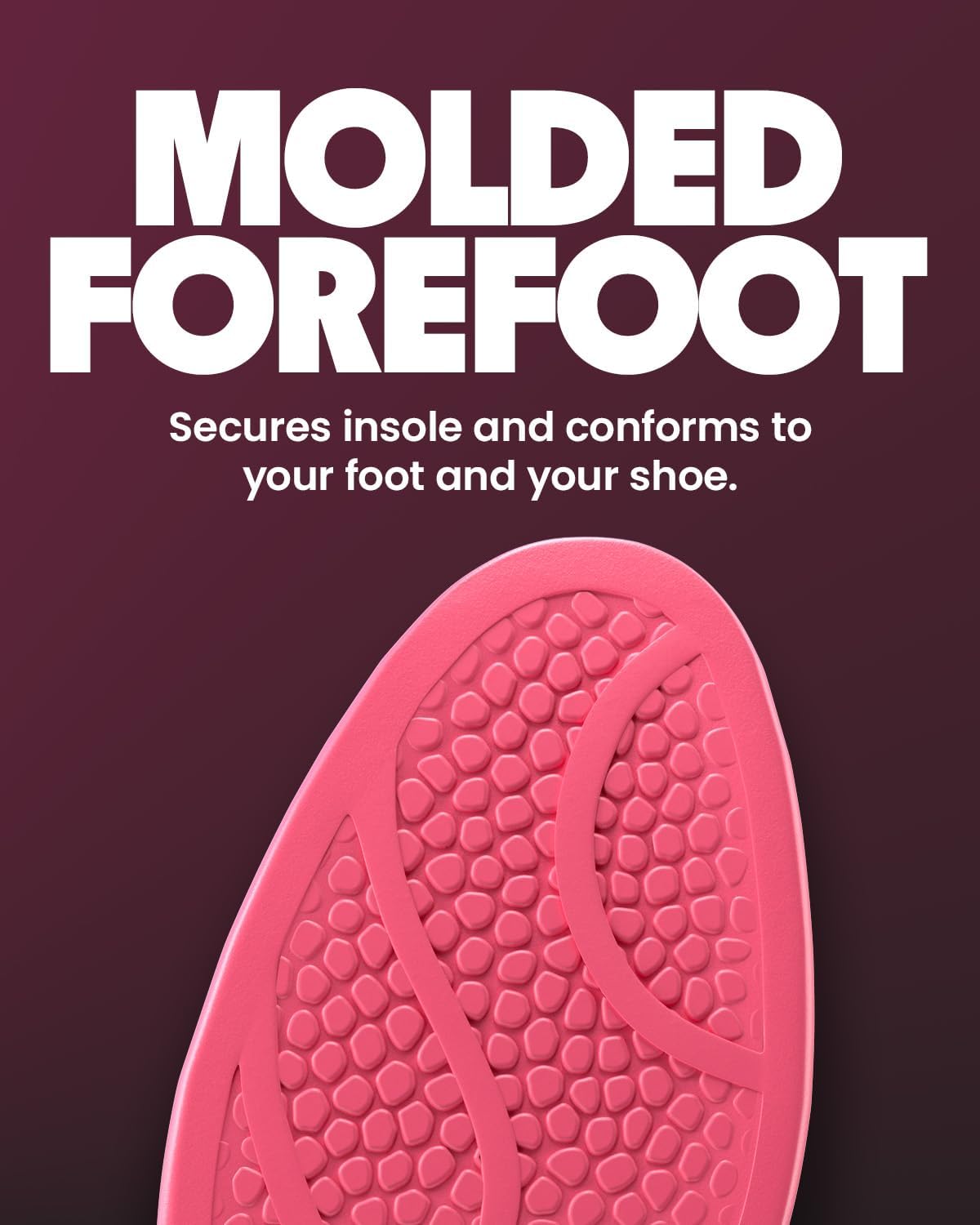 MOVE Baseline - All-Purpose Insoles - Sock Liner - Ultra Thin Shock Absorption - Maximum Freedom of Movement and Energy Return Cleats, Shoes, Running, Basketball, Baseball (M9-9.5/W10.5-11) - Image 4