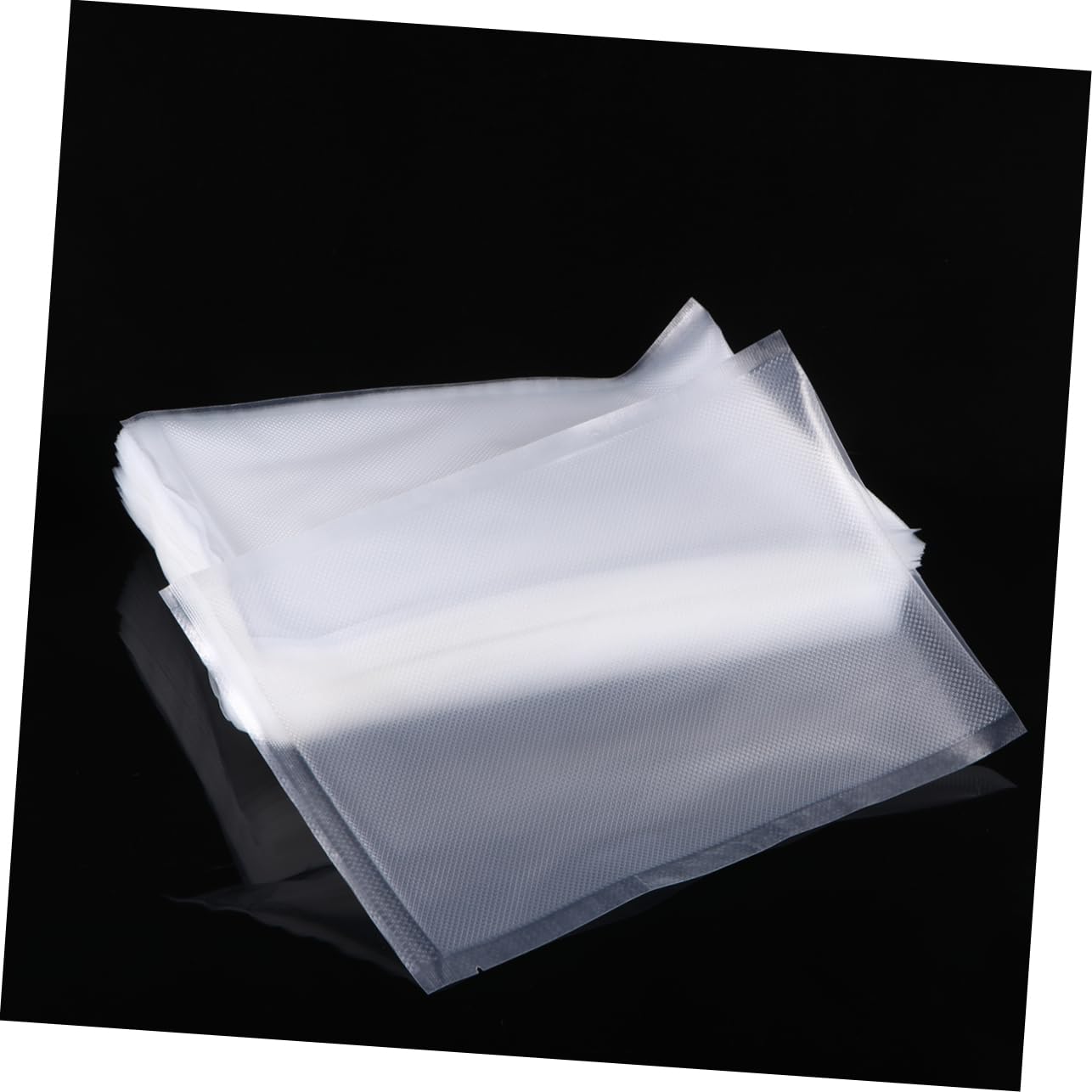 Levemolo Food Storage Bags 100pcs Dot Texture Vacuum Sealer Bags for Dry Fruits Biscuits Candy Snack Storage