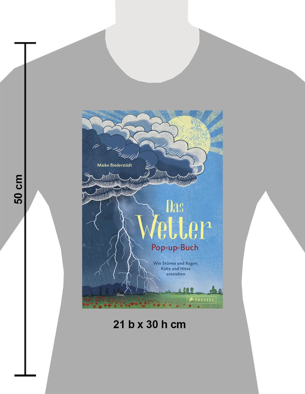 Das Wetter Pop-up-Buch: Stürme, Regen, Kälte und Hitze entstehen