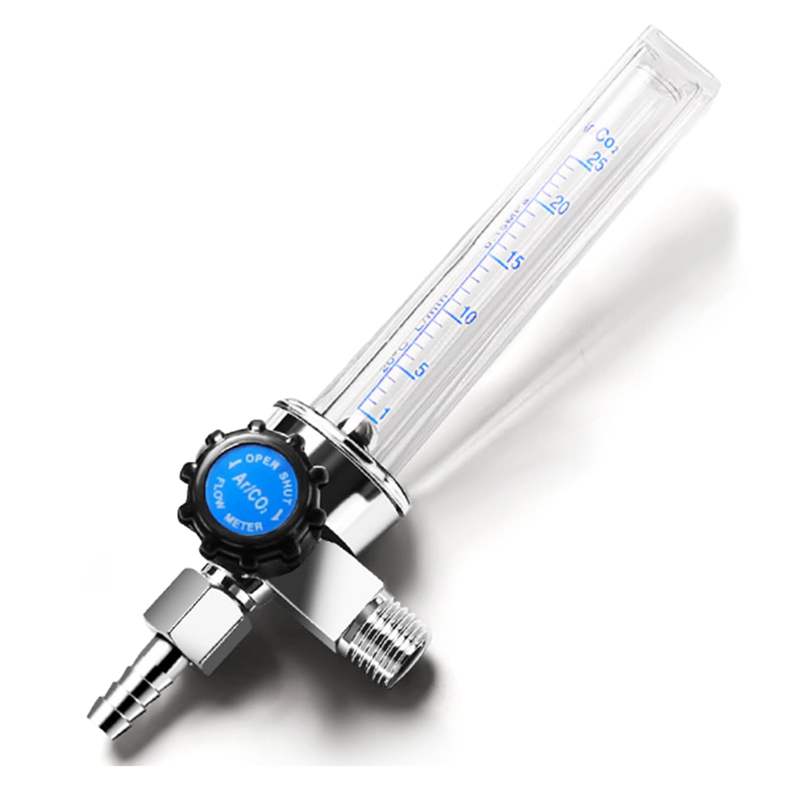 Argon CO2 Flows Meter with Adjustable Knob for Accurate Output in Industrial Welding Environment Precisions Flows Meter