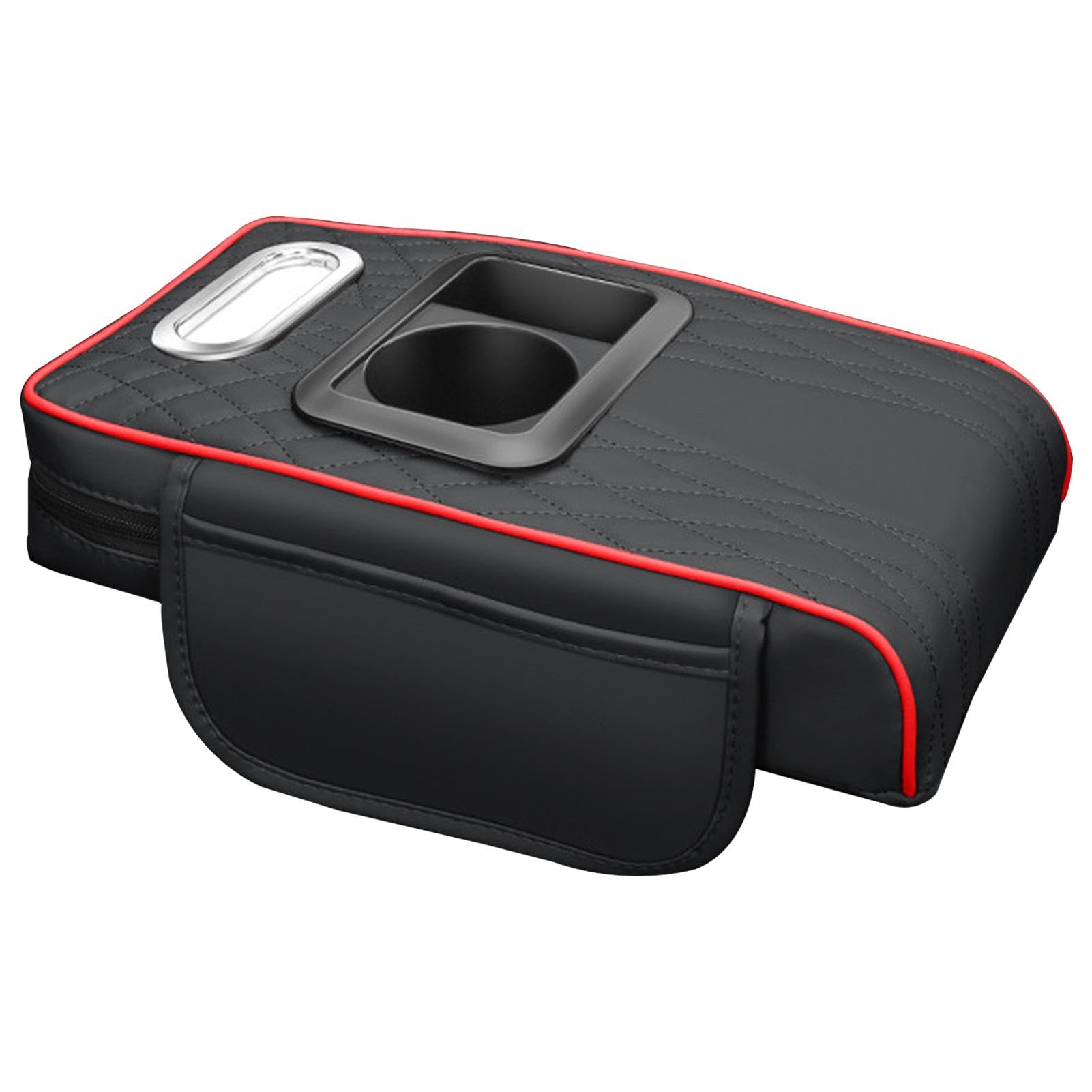 Podk?adka do samochodu Armrest Pad, ci??arówka Suv Rv Armrest Cushion, uchwyt kubek i uchwyt tkaniny, Center Console Cushion do SUV, ci??arówki, RV z kieszonkami do przechowywania, wygodna