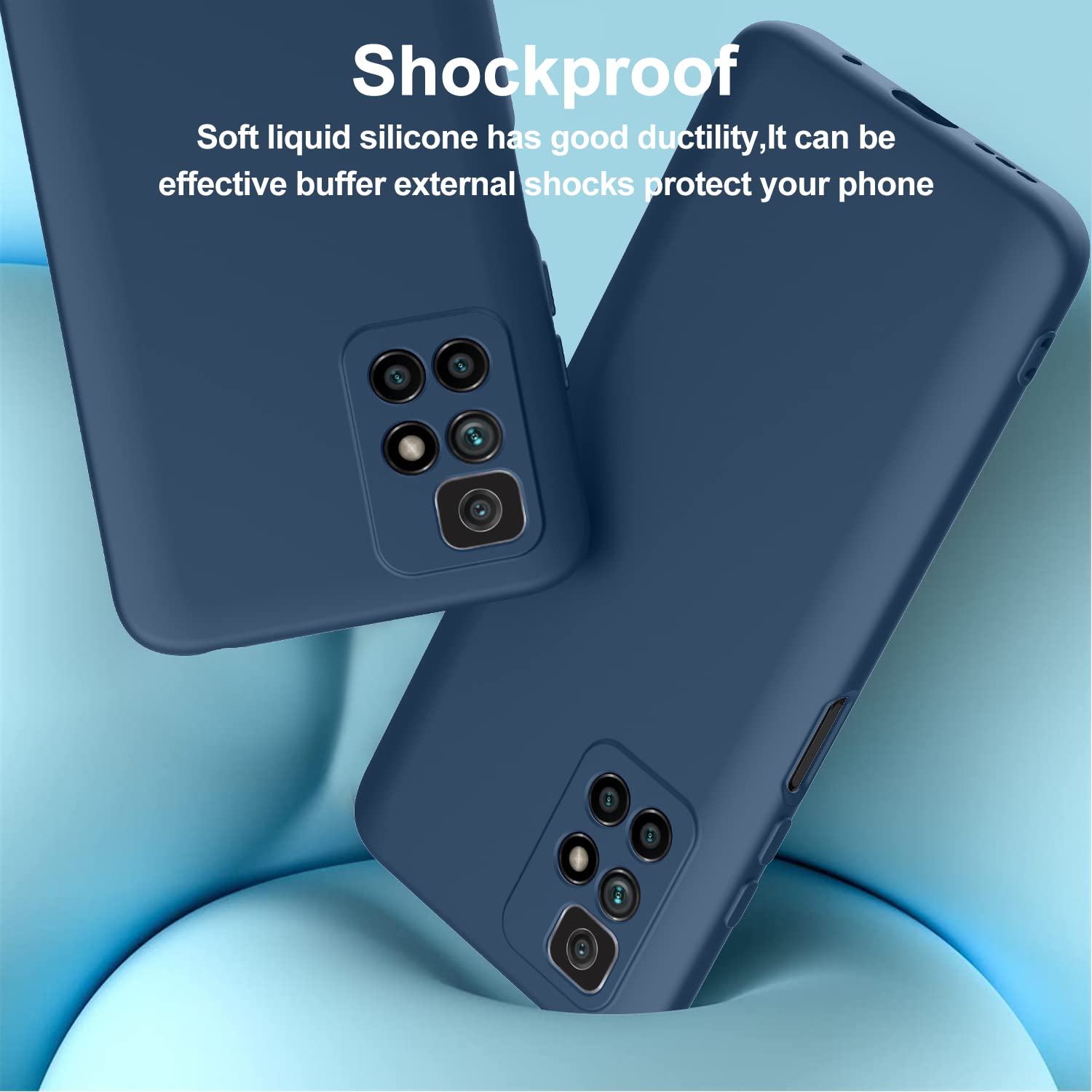 Schutzhülle Mit Panzerglas Für Xiaomi Redmi Note 10S / Note 10 4G – Schlank & Sicher In Schwarz