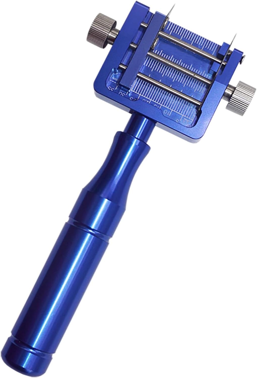 Plastic Film Sampling Knife, Paper Fixed Width Sampling Tool, Tape Stripping Sample Cutter, Adjustable Width 5-32mm, for Metal Foils (5)