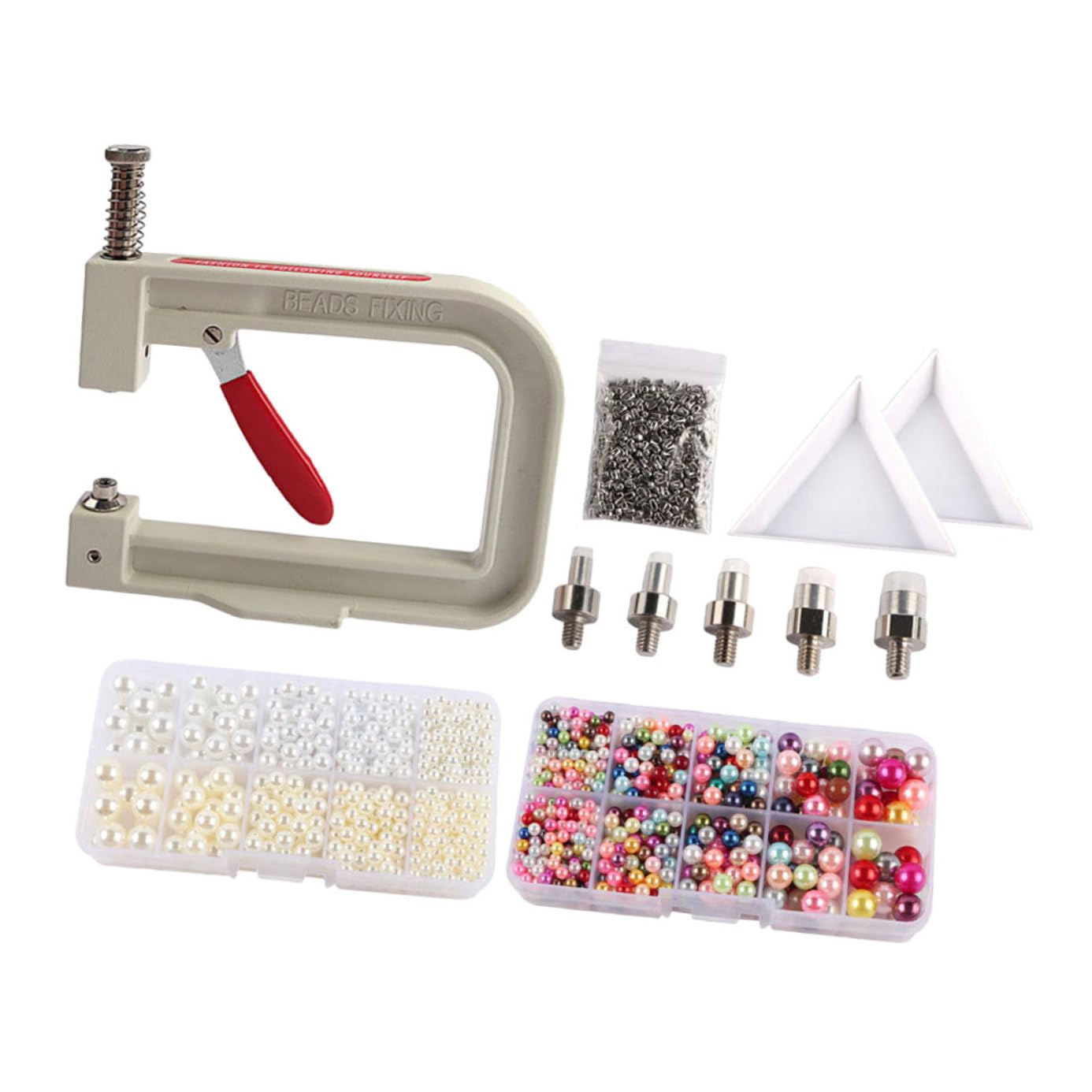Machine à sertir les perles manuelle SHINEOFI avec rivets pour vêtements et customisation