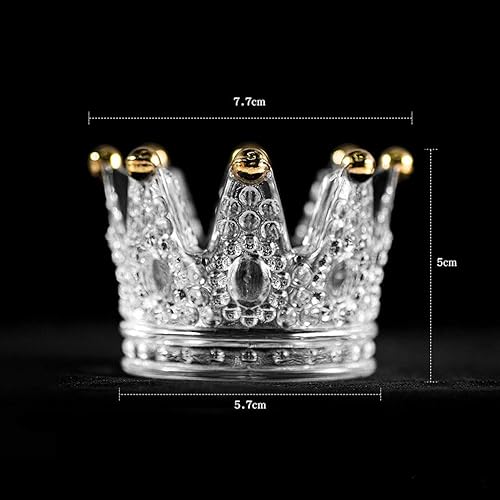 Miniatura 3 de esowemsn 1 soporte de joyería transparente para anillos, collares, pulseras, aretes, decoración del hogar