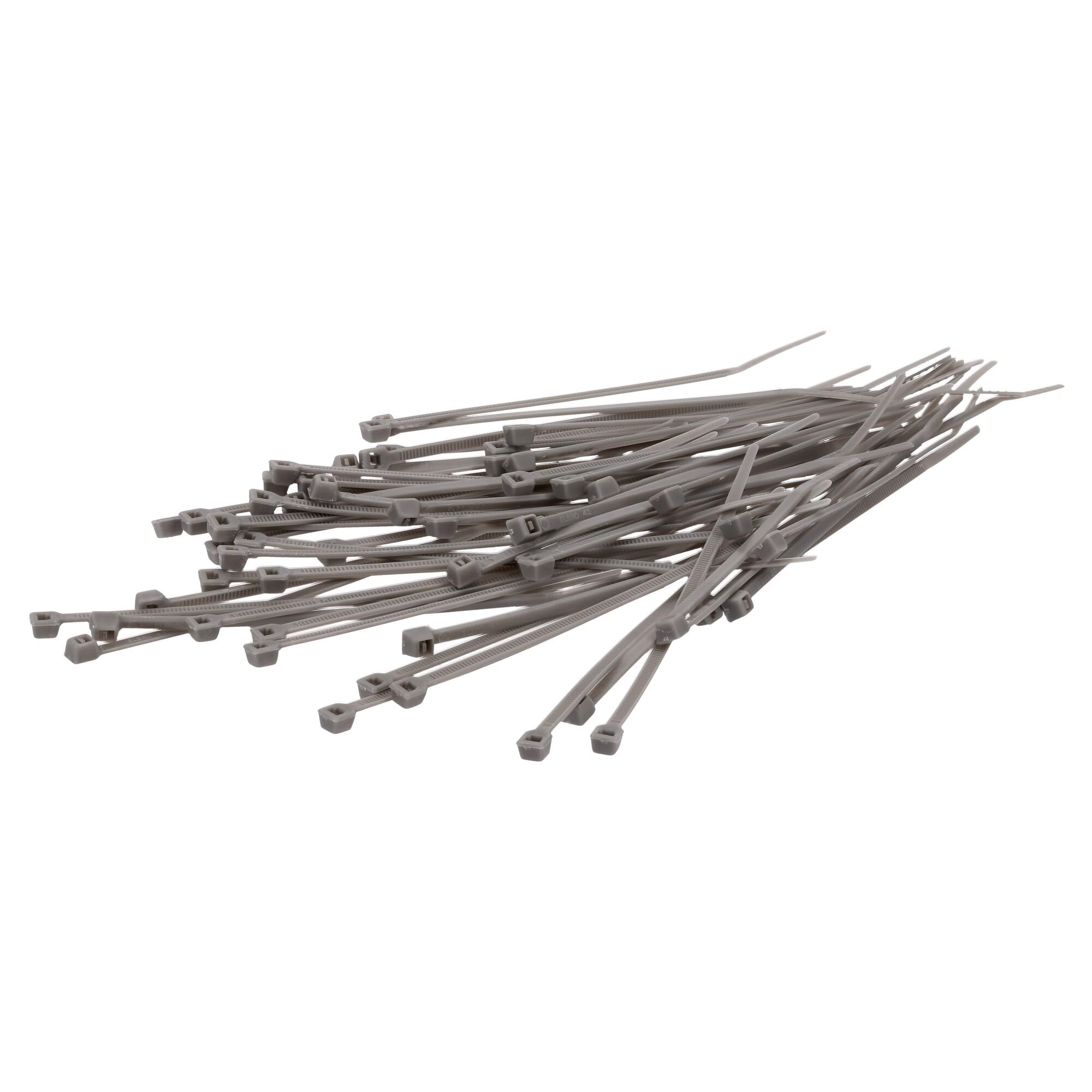 Kalitec - 100 fascette stringicavo rosso 100 mm x 2,5 mm, resistenti ai