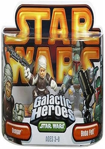 Star Wars Galactic Heroes Episodio 2 Junior Figura Paquete de 2 Boba Fett y Dengar