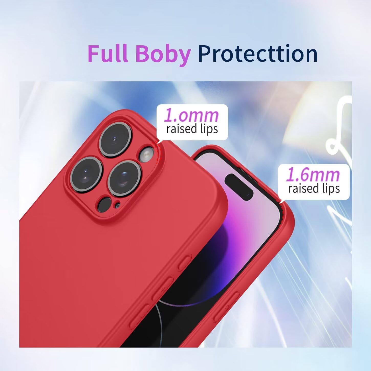 ILING Funda Para Honor Magic 5 Lite 5G (Magic5 Lite), Textura Mate Militar Antigolpes Dura PC Carcasa, Silicona TPU Bumper Cubierta Con Magnético Anillo Soporte Y Tapa Cámara Deslizante (Azul