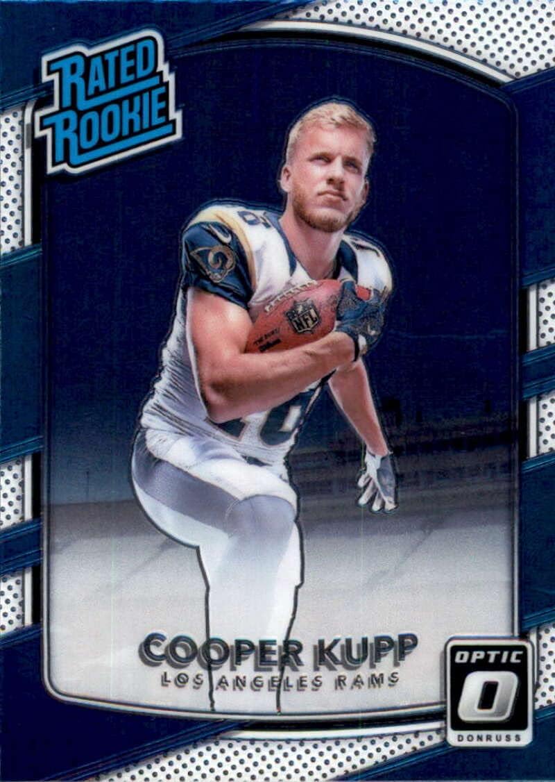 2017 Donruss Optic Football #179 Cooper Kupp Los Angeles Rams Rated Rookie