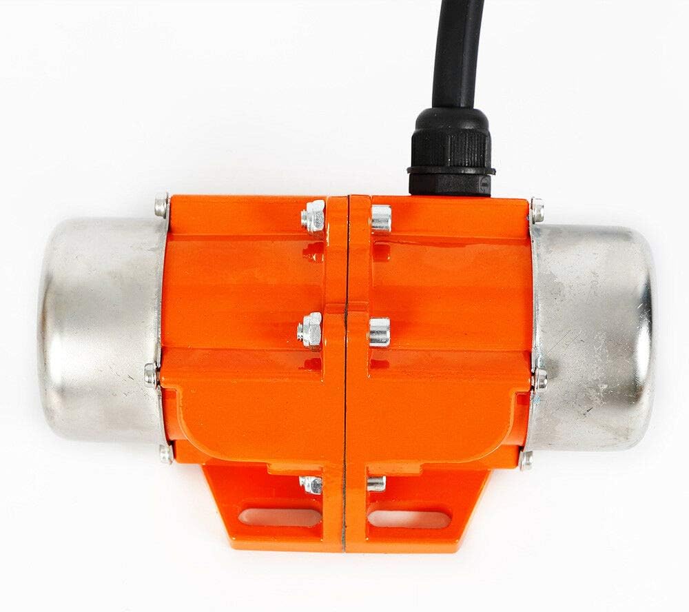 Concrete Vibrator Vibration Motor AC 110V 100W Electric Vibrating Motor Single Phase 3600 RPM Asynchronous Vibration Motor 6.6ft Cable for Shaker Table