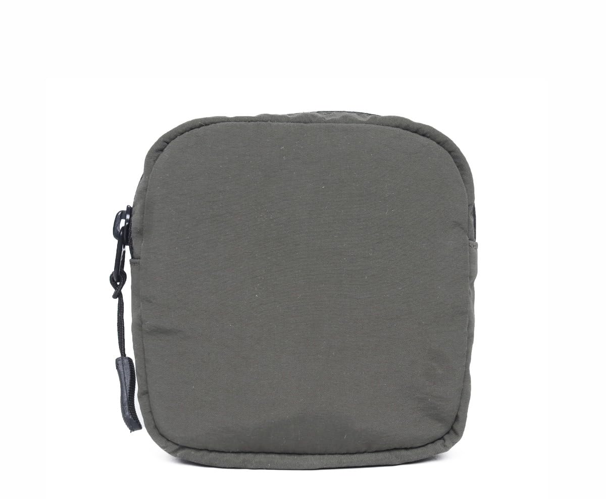 astrid Square Coin Pouch with Loop and Zipper Closure (Green)-picture-24