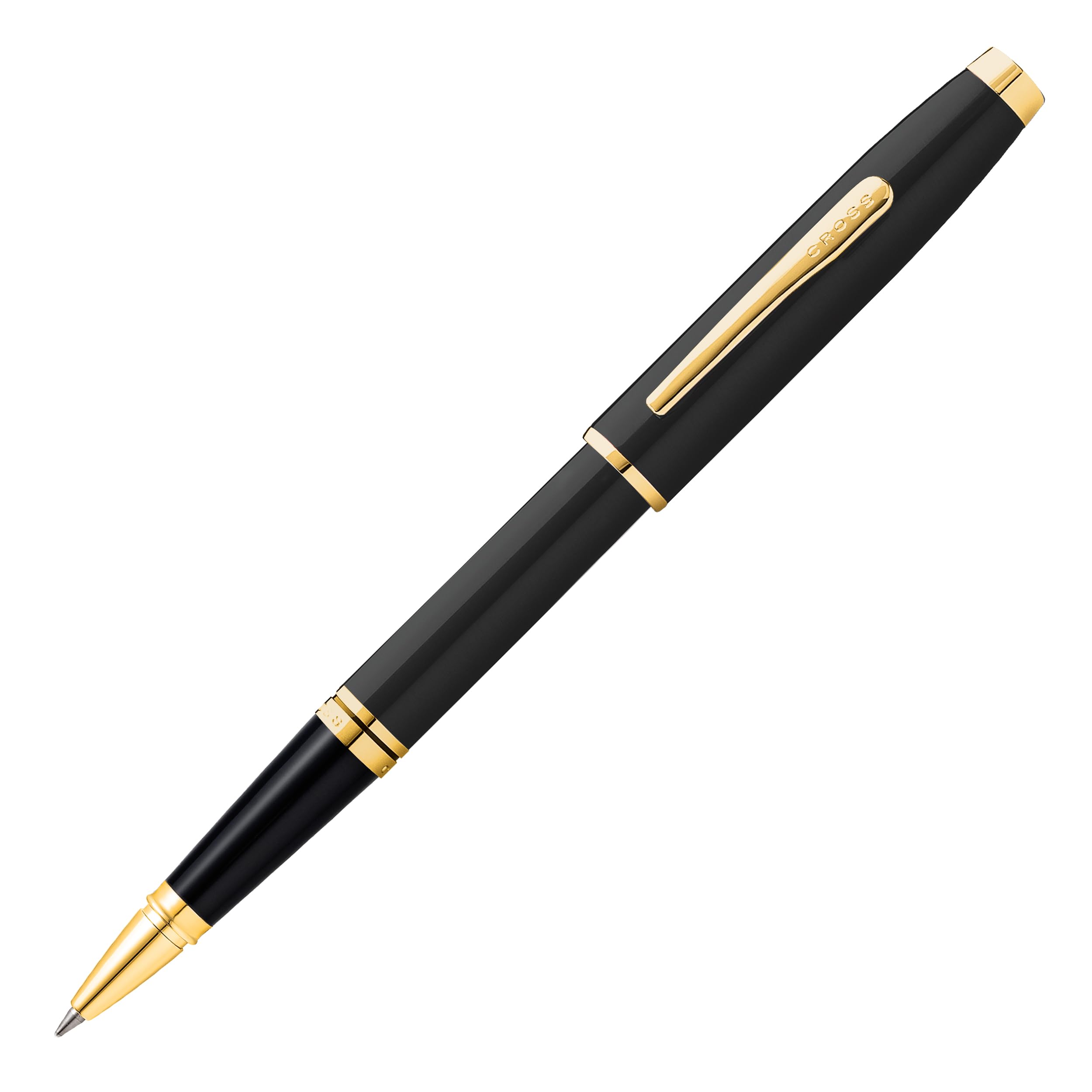 Cross Coventry Black Lacquer with Gold-Tone Rollerball Pen