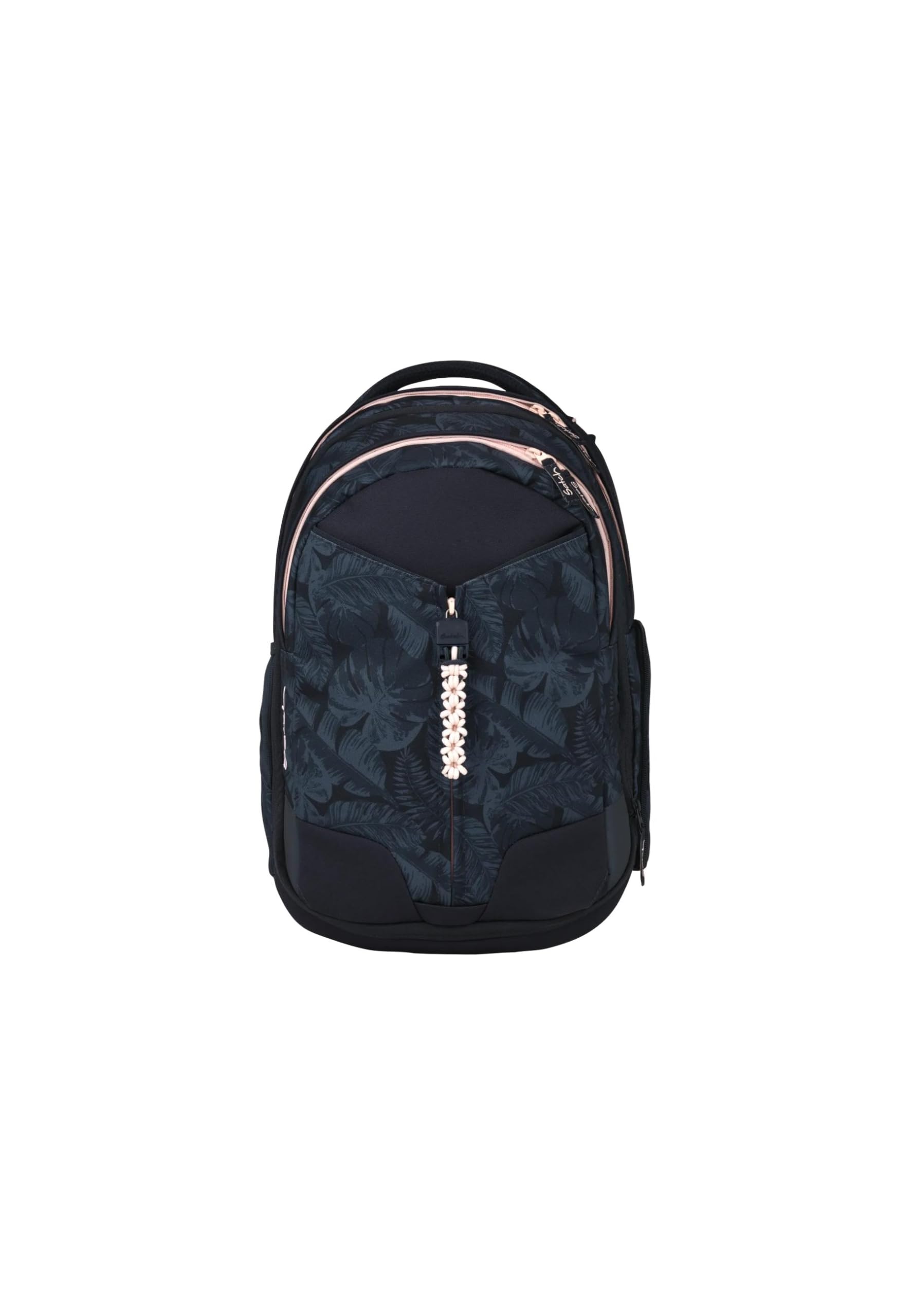 Satch Match ab 5. Klasse, ergonomisch, 35 L Stauraum, standfest, Organisationstalent Midnight Jungle - Blau
