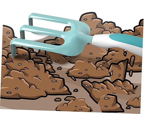 Miniatura 7 de 1set Garden Hand Tool Set Metal Gardening Equipment for Boys and Girls Compact Shovel and Rake Set for Soil Digging and Planting Gardening Supplies