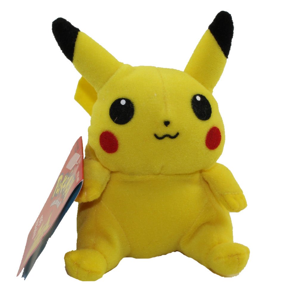 Amazon.com: Pokemon Bean Bag Plush Toy: Pikachu #25
