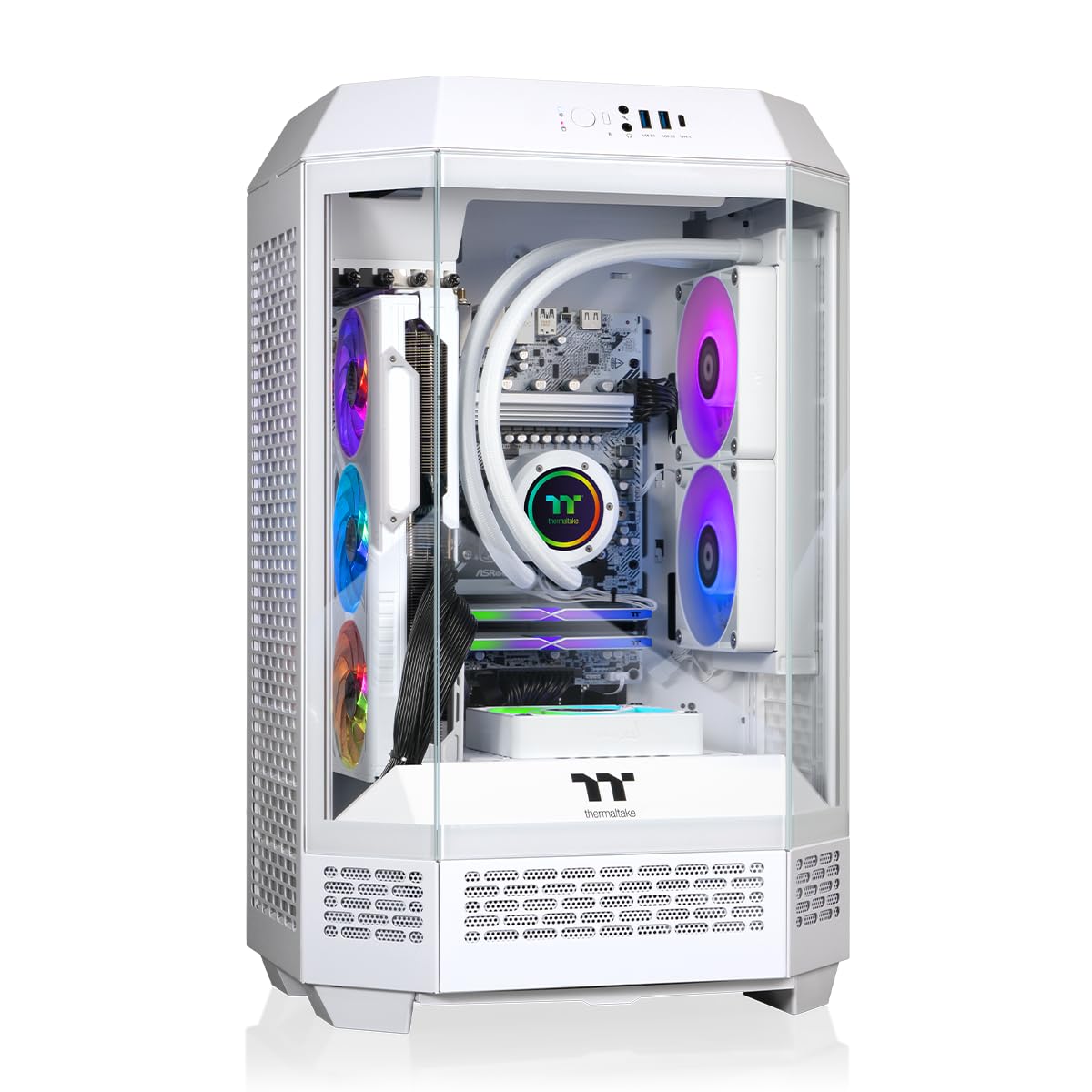 Amazon.com : Thermaltake LCGS Reactor 7696XS Gaming Desktop (AMD