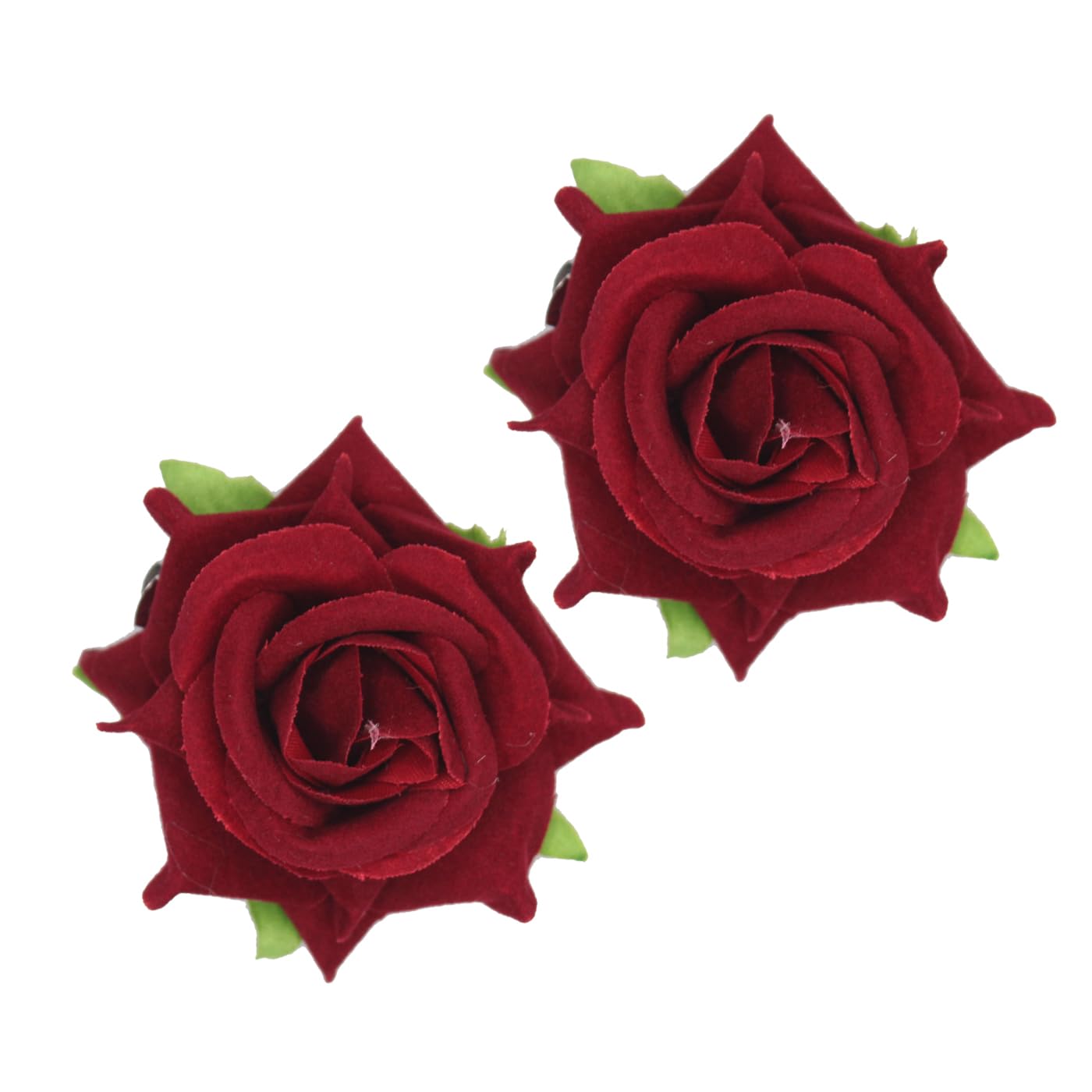 MAJIK Colorful Artificial Flowers Hair Clips/Pins For Womens and Girls, 2 Pcs (Maroon) 10 Gram, Pack Of 1 (B07BRQV7JP) Amazon Price History, Amazon Price Tracker