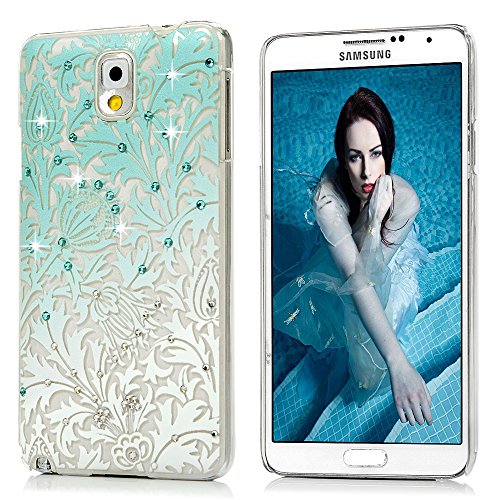 Note 3 Case,Samsung Galaxy Note 3 Case - Mavis's Diary 3D Handmade Bling Crystal Shiny Rhinestone Diaonds Special Hollow Floral Gradient Pattern Clear Case Hard PC Cover Note 3 Case,Samsung Galaxy Note 3 Case - Mavis's Diary 3D Handmade Bling Crystal Shiny Rhinestone Diaonds Special Hollow Floral Gradient Pattern Clear Case Hard PC Cover