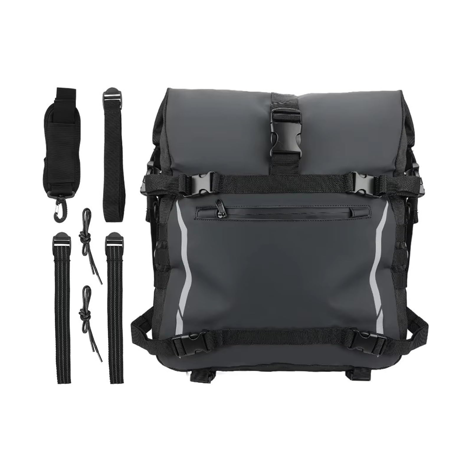 Per CT125 Per Trail 125 Per Rebel Per Kawasaki Per Eliminator Borse Viaggio Moto Bisaccia 18L Borsa Laterale Impermeabile Borsa Posteriore Moto