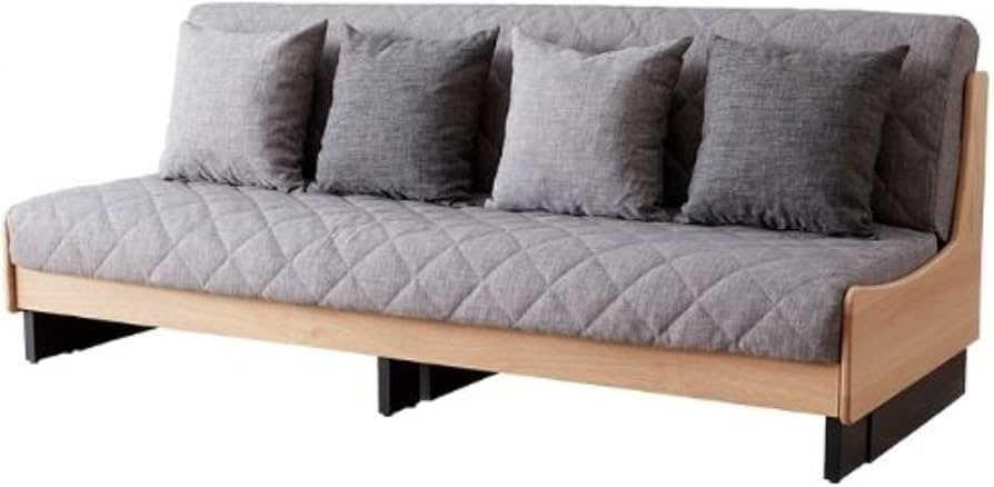 Amazon｜大川家具 モーブル 日本製 ソファーベッド ごろ寝ソファ 3人