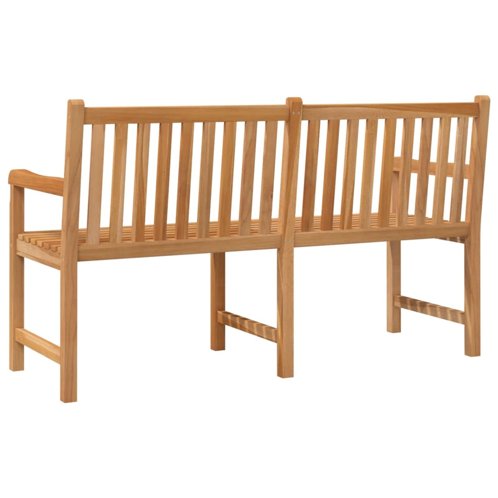 Ławka ogrodowa, 150 cm, lite drewno tekowe, ławka ogrodowa, drewniana ławka do siedzenia, meble ogrodowe, ławka ogrodowa, siedzisko z drewna