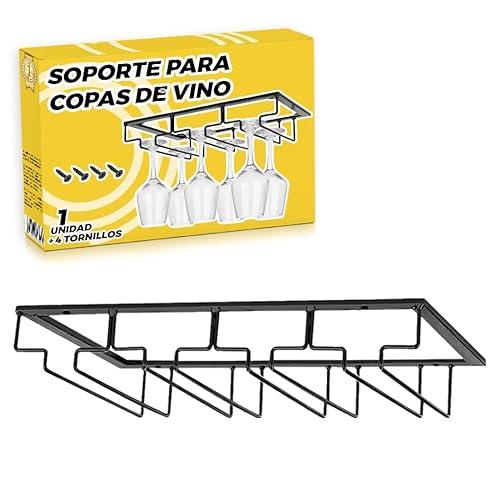 The Inventions Emporium 1 ud Cuelga Copas - Colgador Copas - Soporte Copas Colgante, Soporte Para Copas