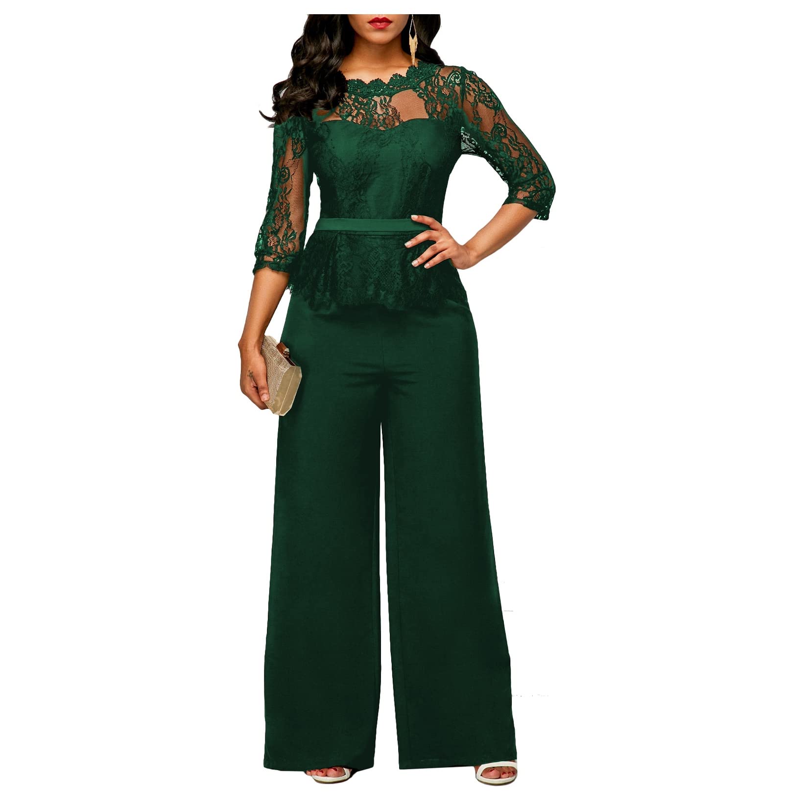 Feminino Feminino Macacão De Macacão De Macacão De Traje Longo