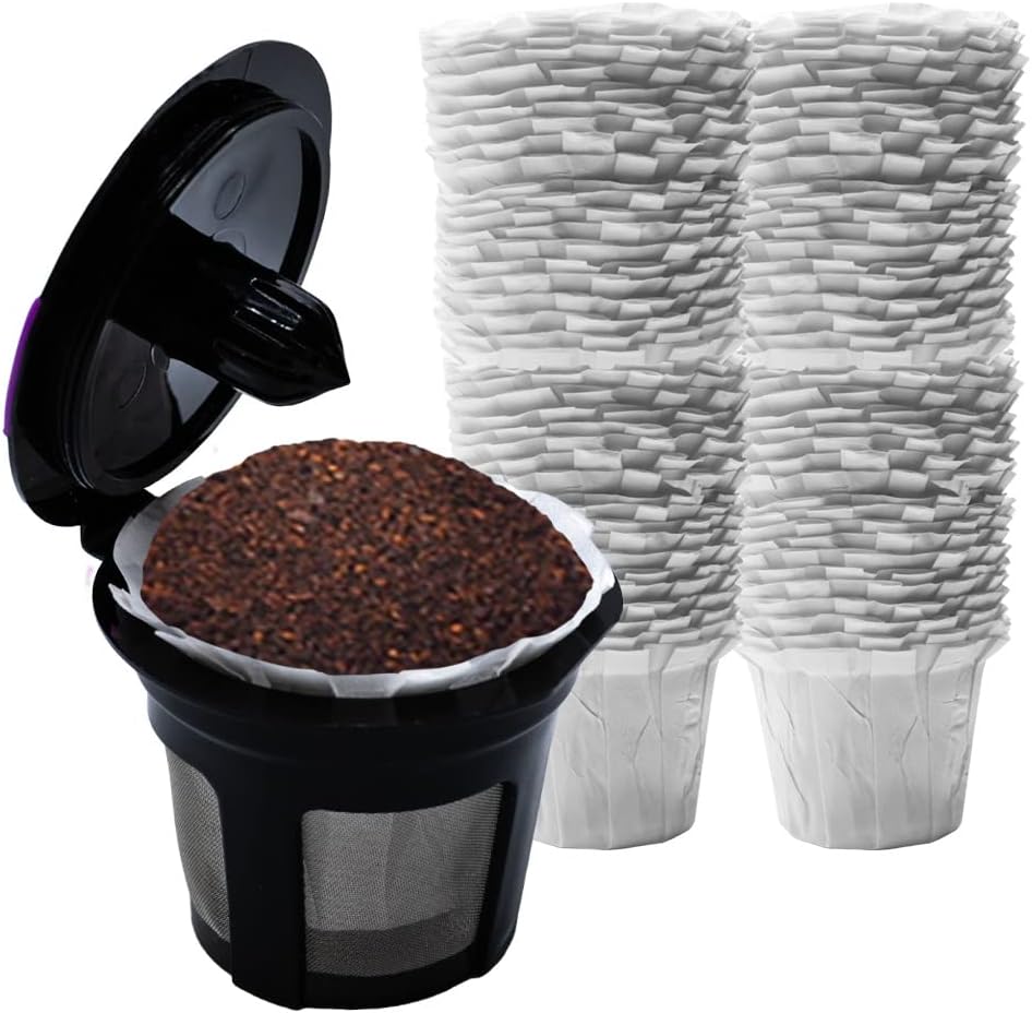 Disposable Paper Coffee Filters for Keurig K Cups, Paper